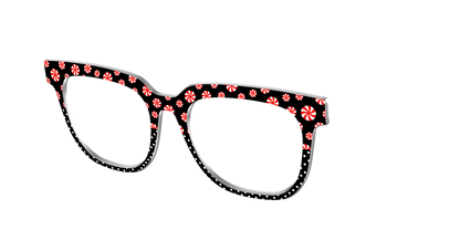 The Peppermint Pin Dot Split