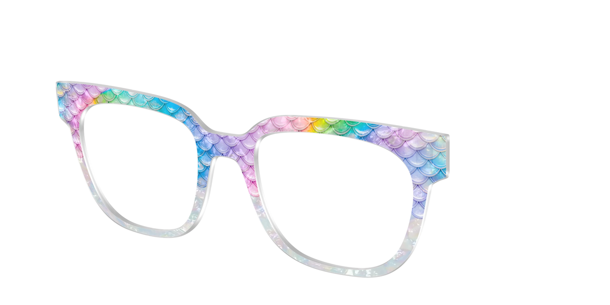 The Rainbow Pearl Scales Crystal