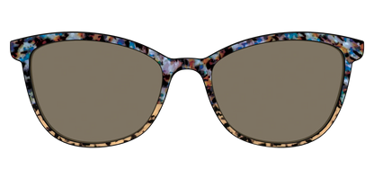 The Polarized Oasis Tortoise Split Sun Top
