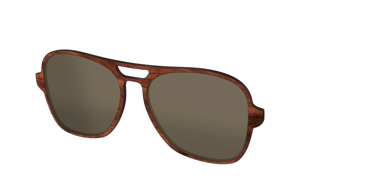 The Polarized Woodgrain Sun Top