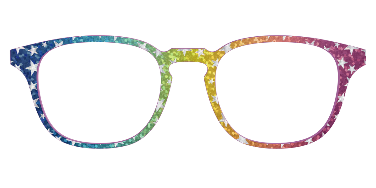 The Iridescent Rainbow Stars