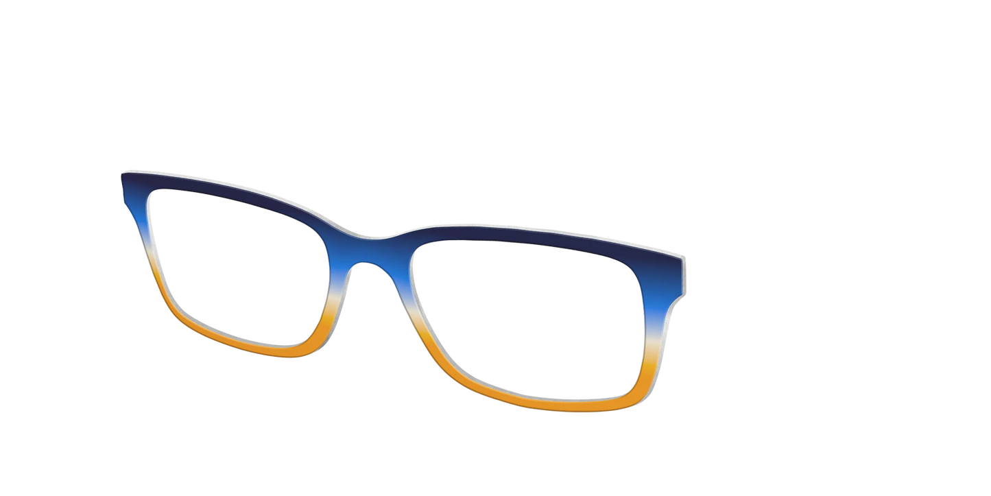 The Royal Blue to Gold Gradient