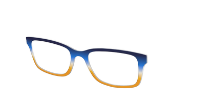 The Royal Blue to Gold Gradient