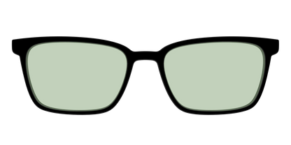 The Black With Sage Green Lens
