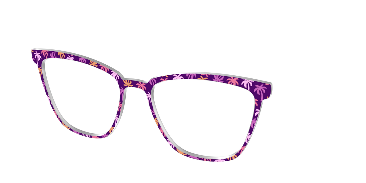 The Violet Palm Trees