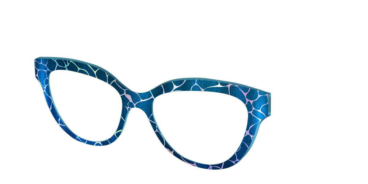 The Teal Shimmer Holographic Pool