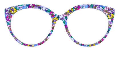 The Pansy Stained Glass