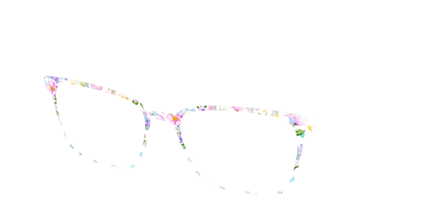 The Delicate Flower Crown with Butterfly Glitter