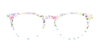 The Delicate Flower Crown with Butterfly Glitter