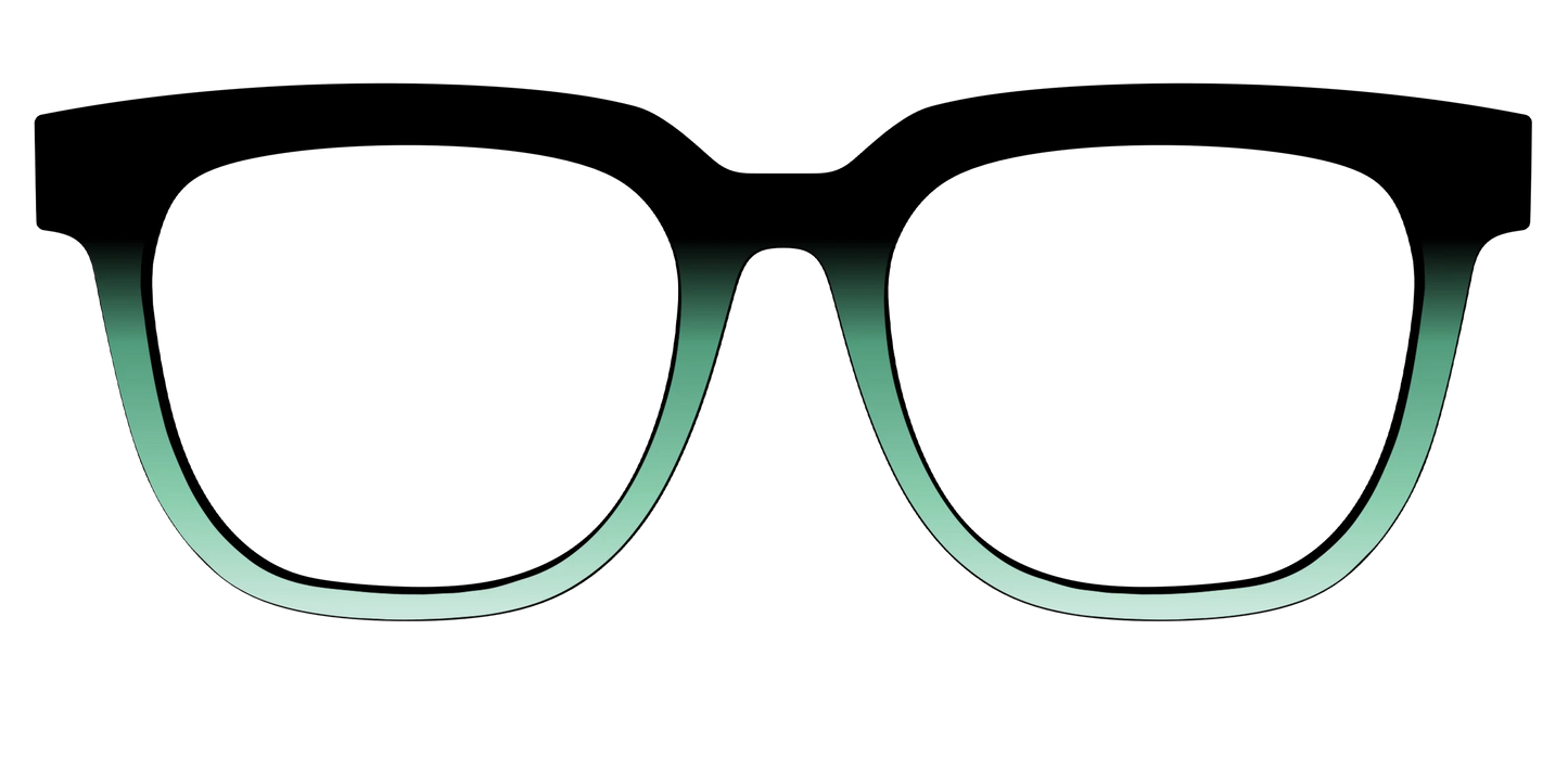 The Black to Spearmint Gradient