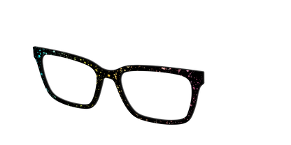 The Rainbow Foil Splatter