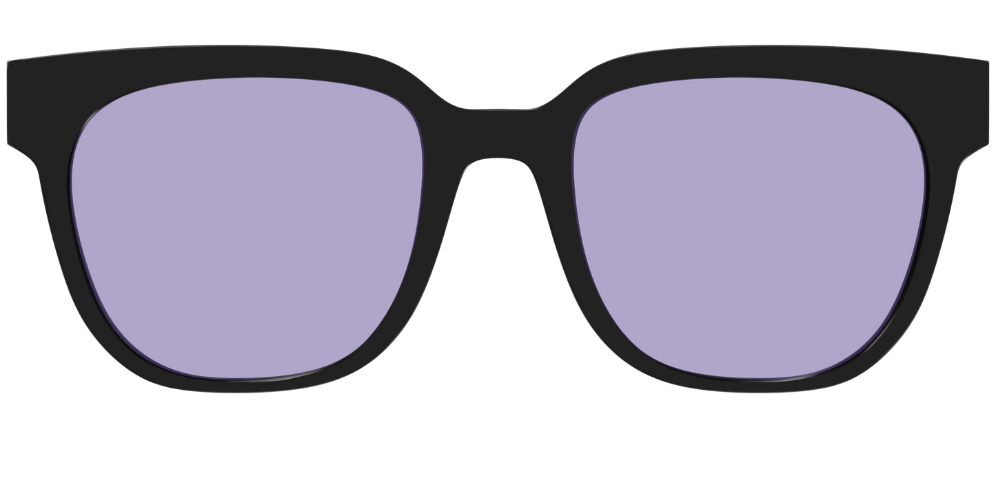 The Black With Celestial Purple Lens