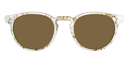 The Polarized Ivory Sand Pearl Shell Sun Top