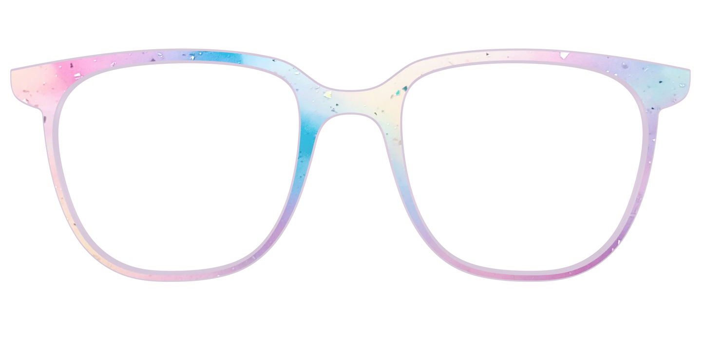 The Dreamy Pastel with Holographic Glitter
