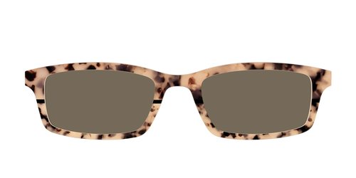 The Polarized Bisque Tortoise Split Sun Top