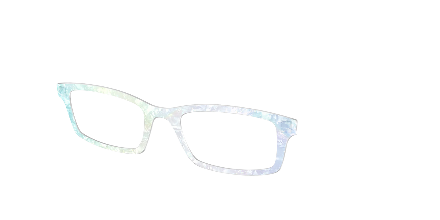 The Iridescent Pearl Marble Crystal