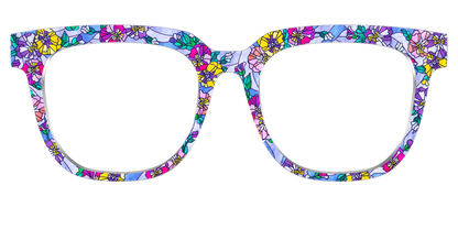 The Pansy Stained Glass