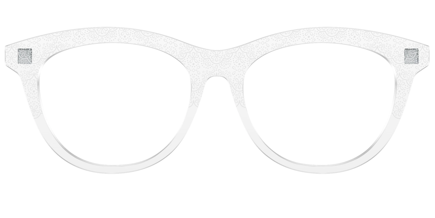 The White Eyelet Crystal