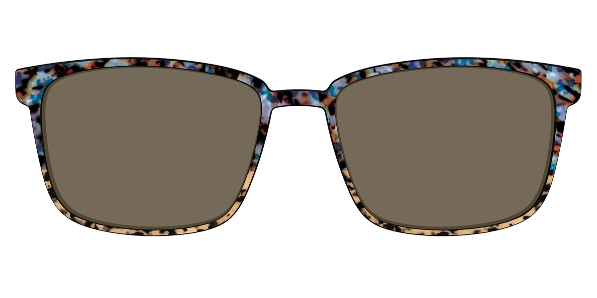 The Polarized Oasis Tortoise Split Sun Top