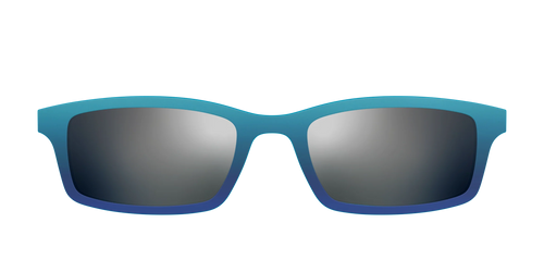 The Polarized Ocean Blue Sun Top