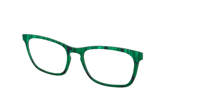 The Emerald Moire Stripes