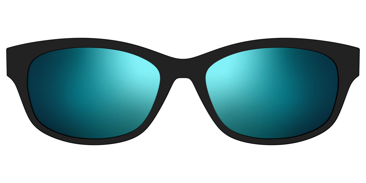 The Polarized Blue Reflective Sun Top