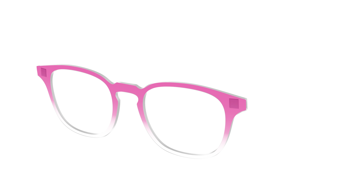 The Magenta Gradient Crystal