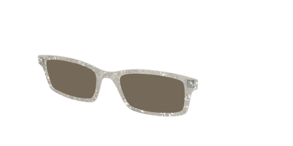 The Polarized White Quartz Pearl Sun Top