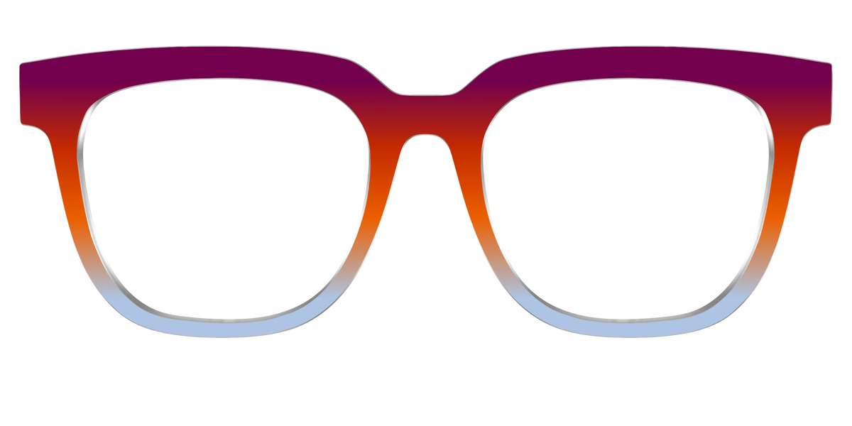 The Raspberry to Periwinkle Gradient