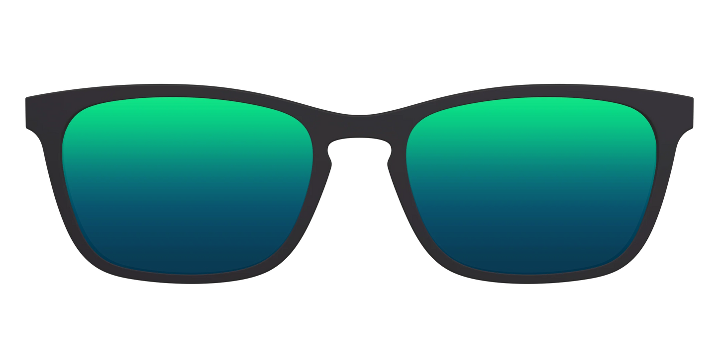 The Polarized Green Reflective Sun Top