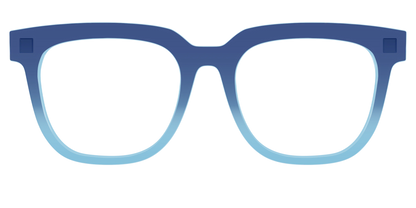The Indigo to Sky Blue Gradient Crystal