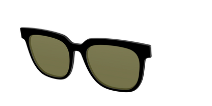 The Black with Green Racquet Sport Lens