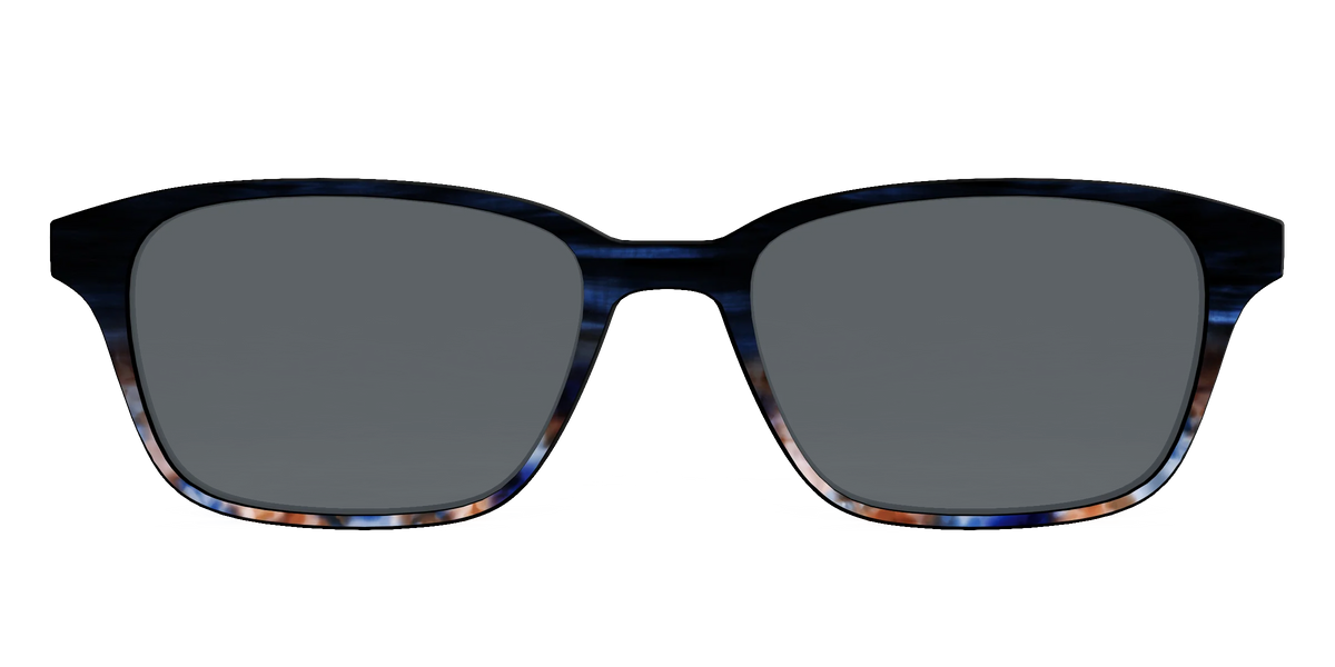 The Polarized Blue Horn Tortoise Sun Top