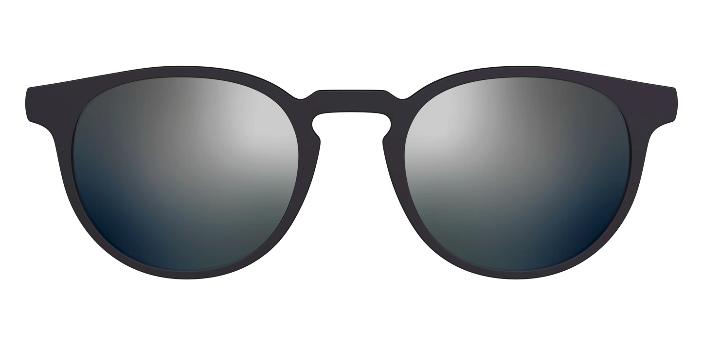 The Polarized Silver Reflective Sun Top