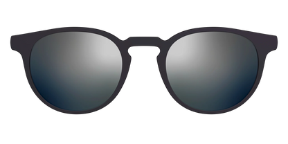 The Polarized Silver Reflective Sun Top