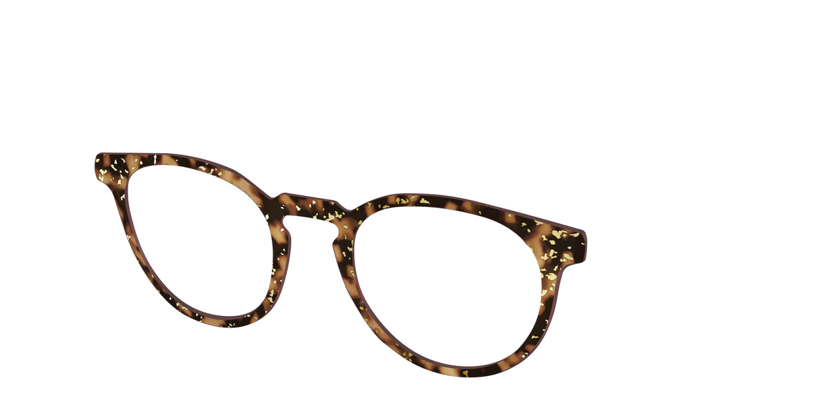 The Sandalwood Tortoise with Gold Foil