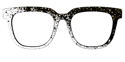 The Black & White Splatter