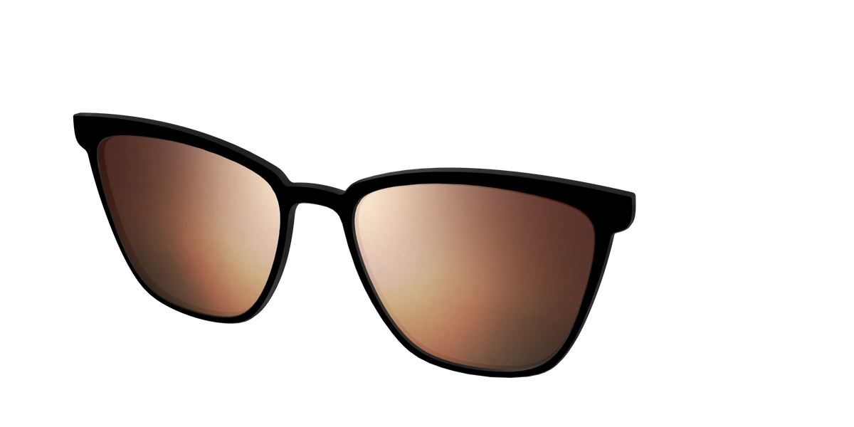 The Polarized Gold Reflective Sun Top
