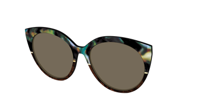 The Polarized Mirage Split with Gold Foil Sun Top
