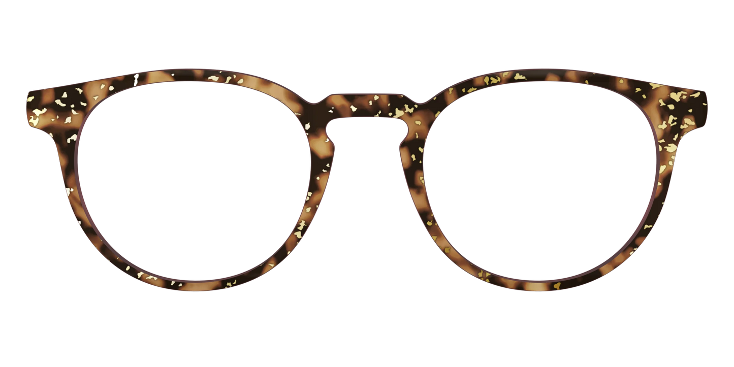 The Sandalwood Tortoise with Gold Foil