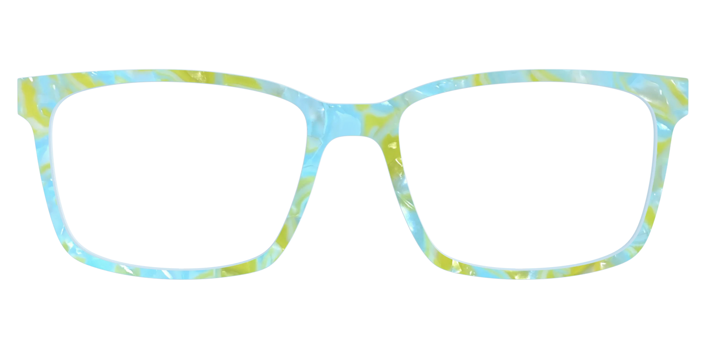 The Blue Lemonade Pearl Marble