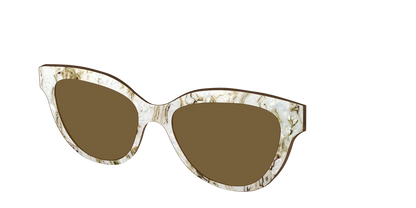 The Polarized Ivory Sand Pearl Shell Sun Top