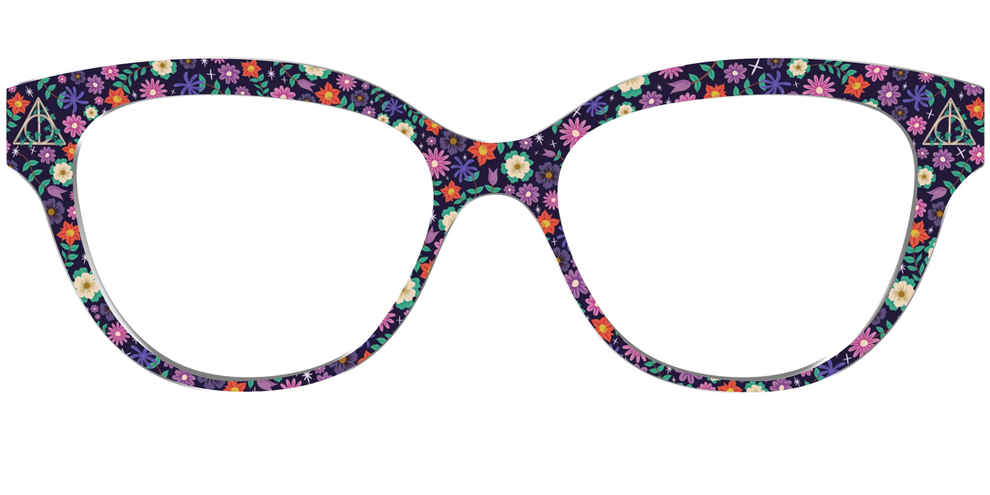 The Deathly Hallows Floral