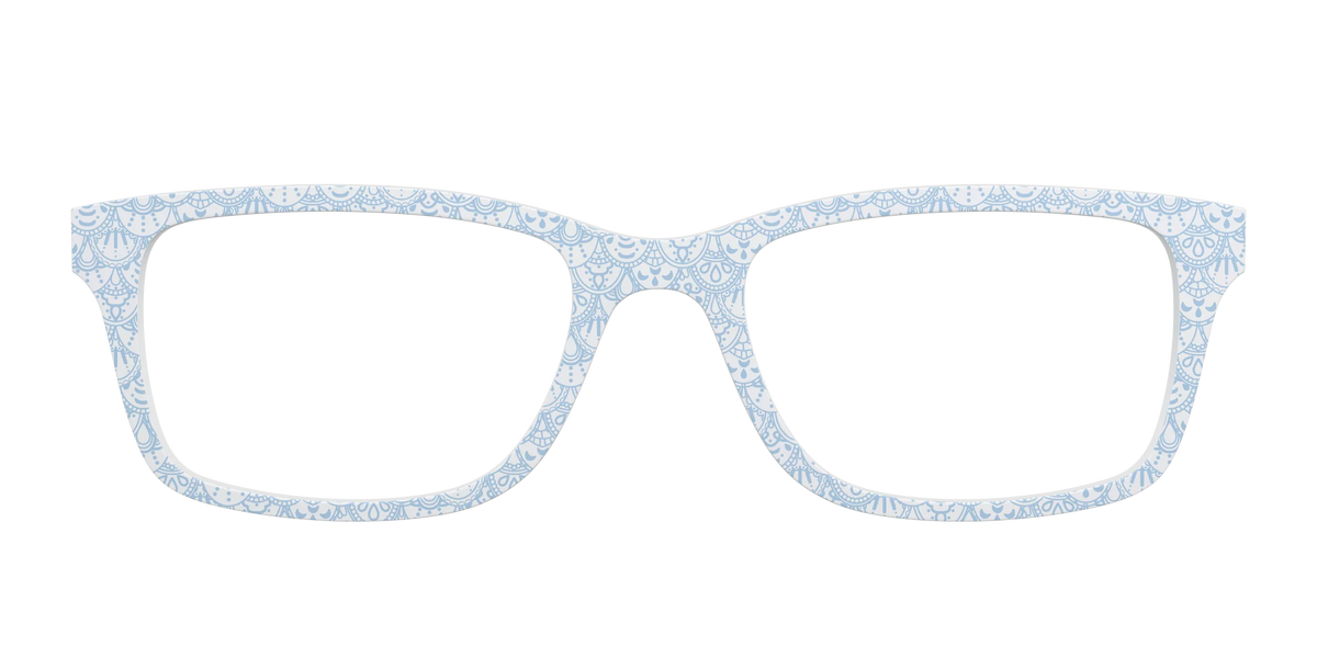 The Something Blue Scallop Lace