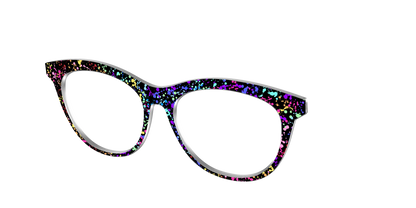 The Rainbow Splatter Black