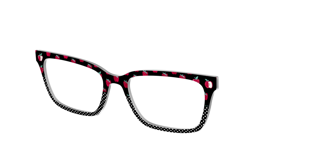 The Apple Polka Dot Split
