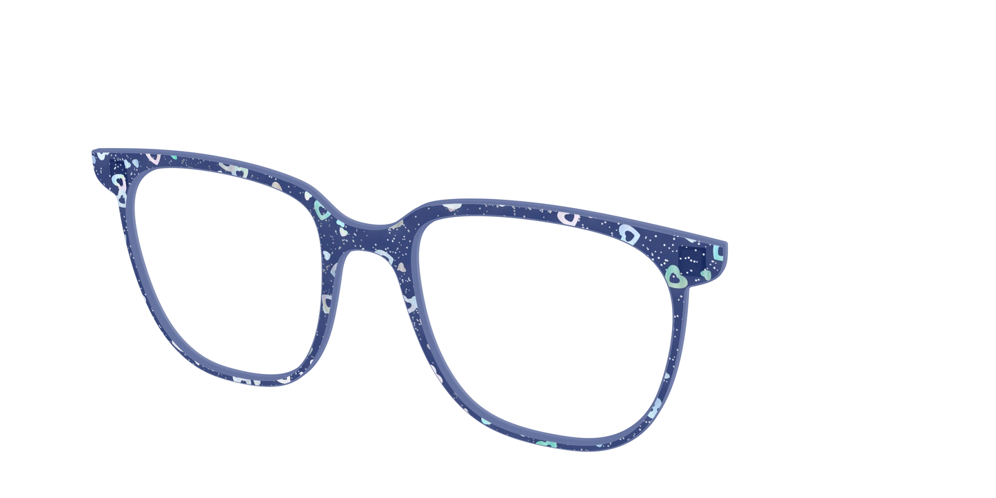 The Denim Heart Glitter Crystal