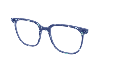 The Denim Heart Glitter Crystal