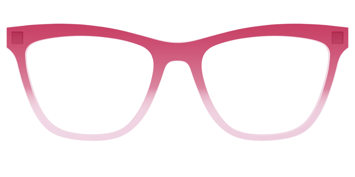 The Flamingo to Blush Gradient Crystal