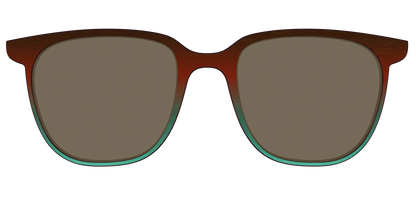 The Polarized Mahogany to Juniper Woodgrain Sun Top